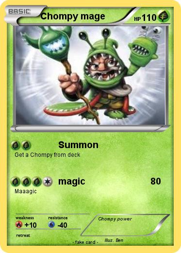 Pokemon Chompy mage