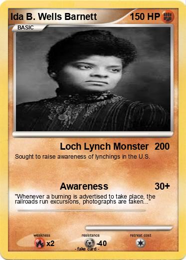 Pokemon Ida B. Wells Barnett