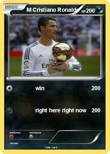 Pokemon M Cristiano Ronaldo