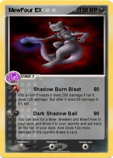 Pokemon MewFour EX