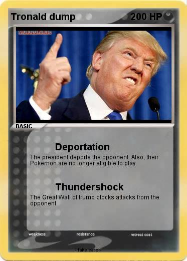 Pokemon Tronald dump