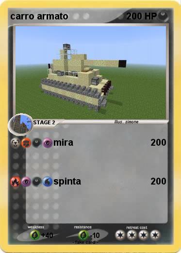 Pokemon carro armato