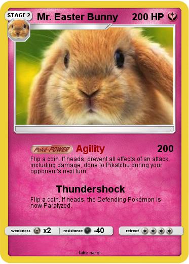 Pokemon Mr. Easter Bunny