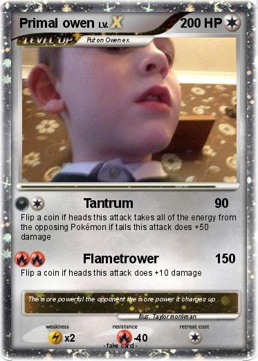 Pokemon Primal owen