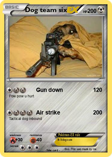 Pokemon Dog team six