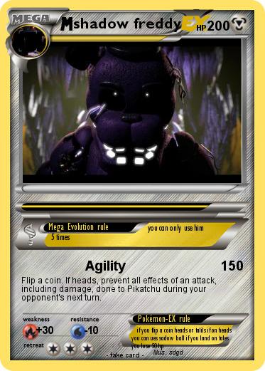 Pokemon shadow freddy