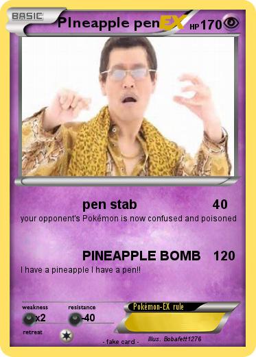 Pokemon PIneapple pen