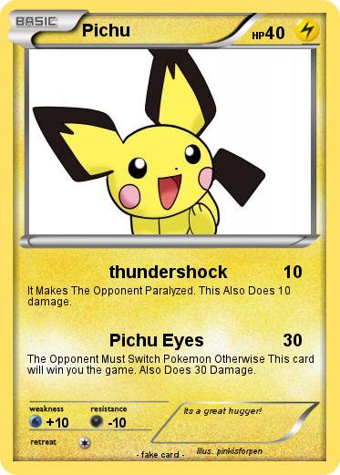 Pokemon Pichu