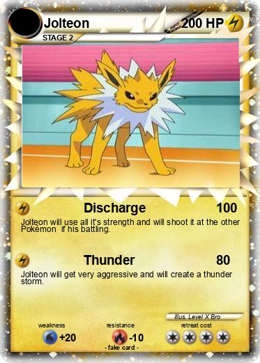 Pokemon Jolteon