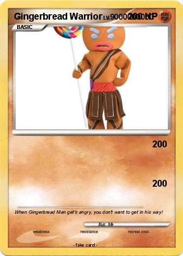 Pokemon Gingerbread Warrior
