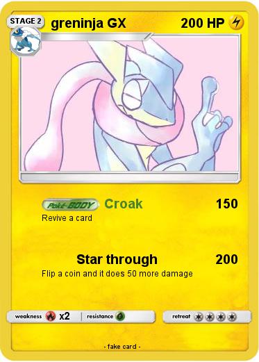 Pokemon greninja GX