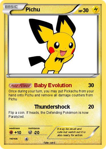 Pokemon Pichu
