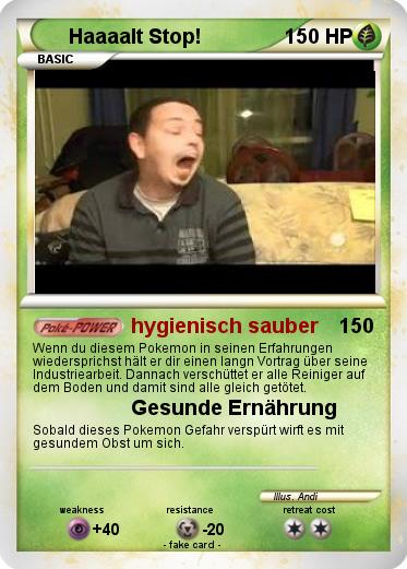 Pokemon Haaaalt Stop!