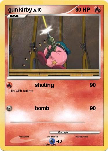 Pokemon gun kirby