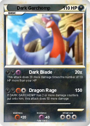 Pokemon Dark Garchomp