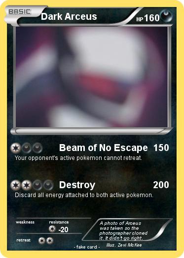 Pokemon Dark Arceus