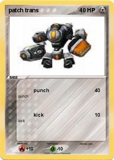 Pokemon patch trans