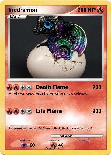 Pokemon firedramon