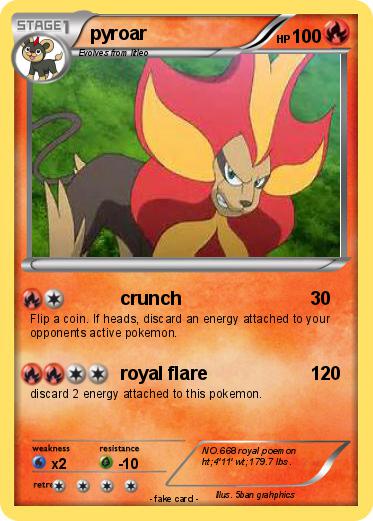 Pokemon pyroar