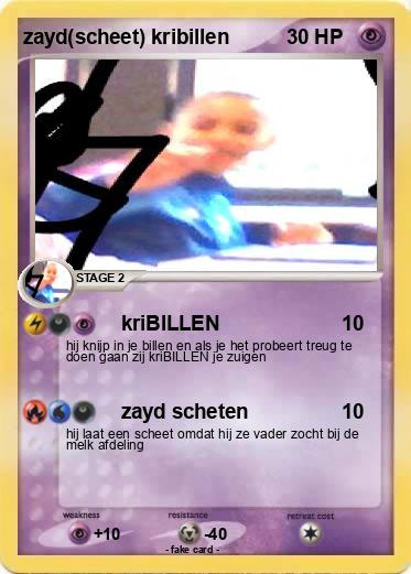 Pokemon zayd(scheet) kribillen