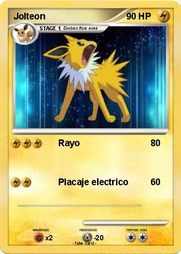 Pokemon Jolteon