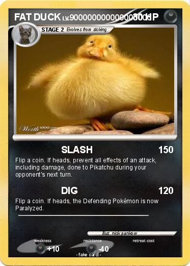 Pokemon FAT DUCK