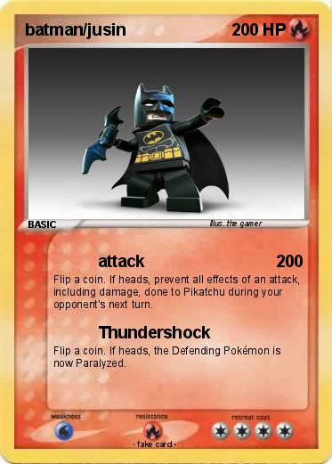Pokemon batman/jusin