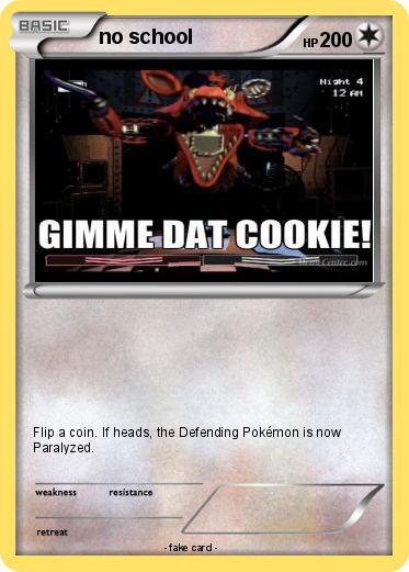 Pokemon no school