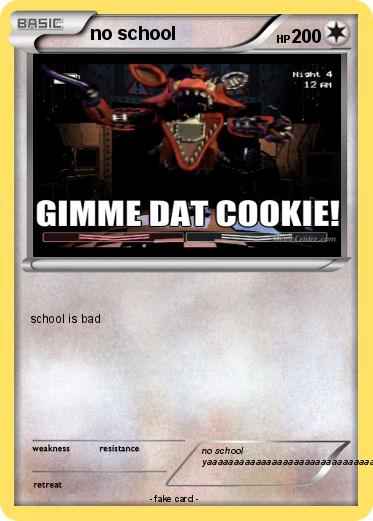 Pokemon no school