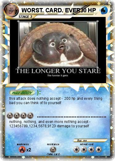 Pokemon WORST. CARD. EVER.