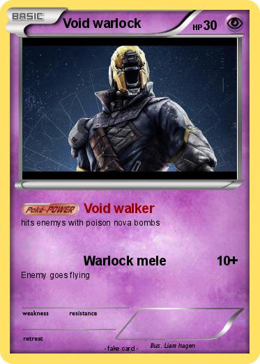 Pokemon Void warlock