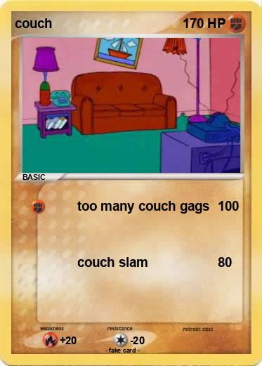 Pokemon couch