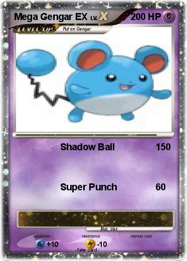 Pokemon Mega Gengar EX