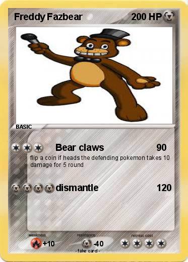 Pokemon Freddy Fazbear