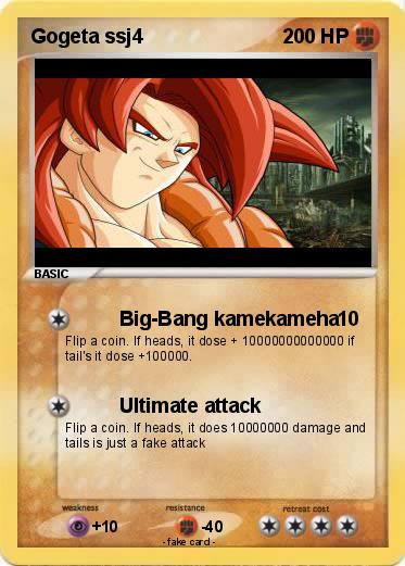 Pokemon Gogeta ssj4 Pokemon Gogeta ssj4