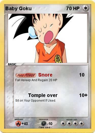 Pokemon Baby Goku