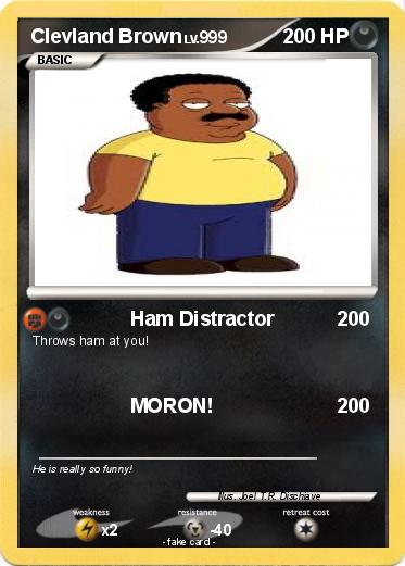 Pokemon Clevland Brown