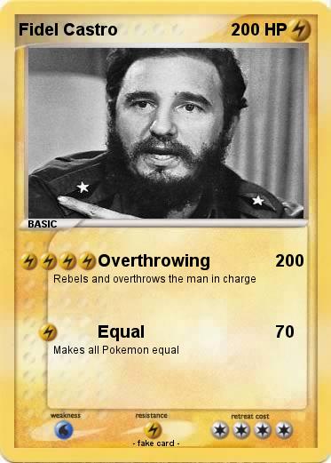 Pokemon Fidel Castro