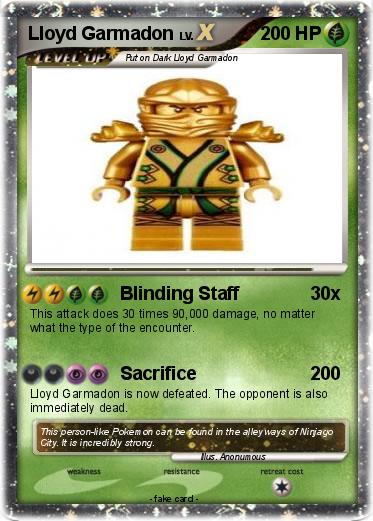 Pokemon Lloyd Garmadon