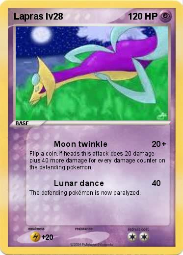 Pokemon Lapras lv28