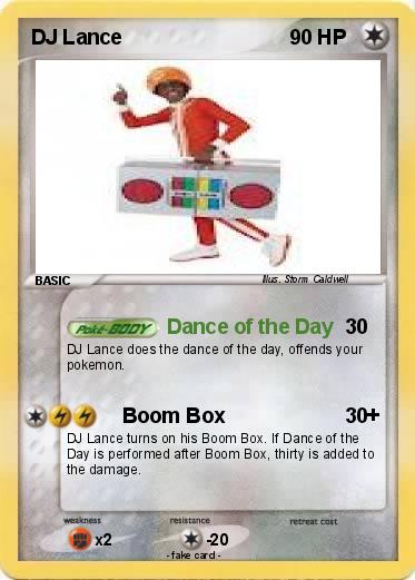 Pokemon DJ Lance