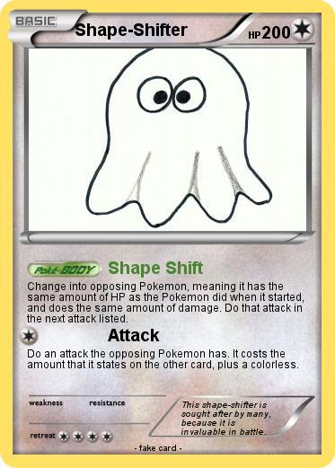 Pokemon Shape-Shifter