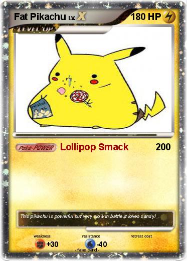 Pokemon Fat Pikachu