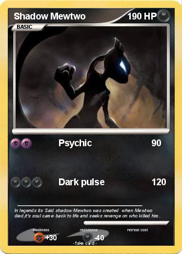 Pokemon Shadow Mewtwo