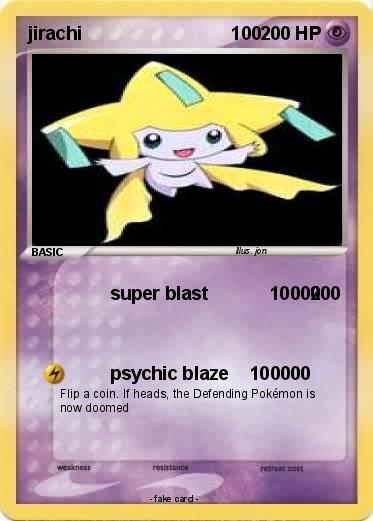 Pokemon jirachi                             100