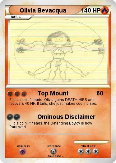 Pokemon Olivia Bevacqua