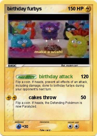 Pokemon birthday furbys