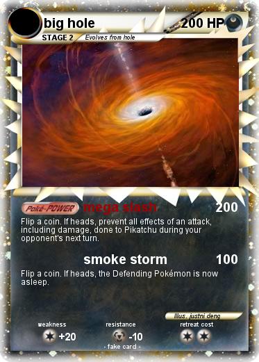 Pokemon big hole
