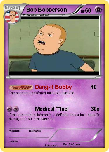 Pokemon Bob Bobberson