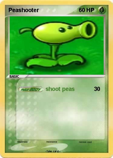 Pokemon Peashooter